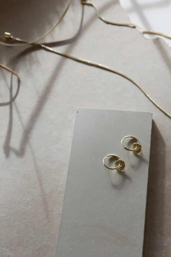 Tutti & Co Cedar Earrings - Gold