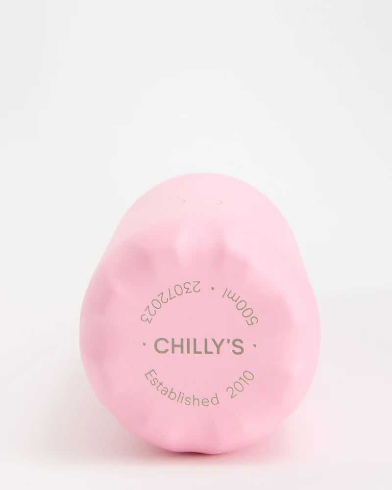 Chilly's - Pastel Pink Water Bottle