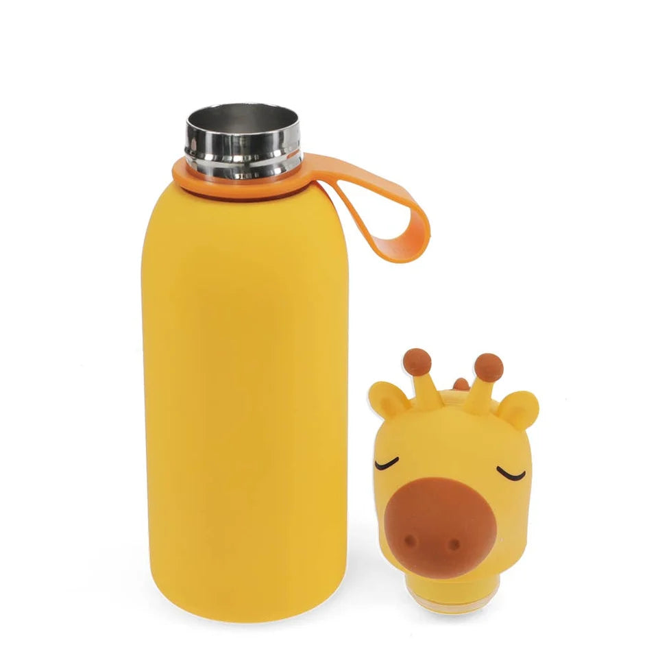 Rex London - Children's Animal Head Drinks Bottle - Giraffe