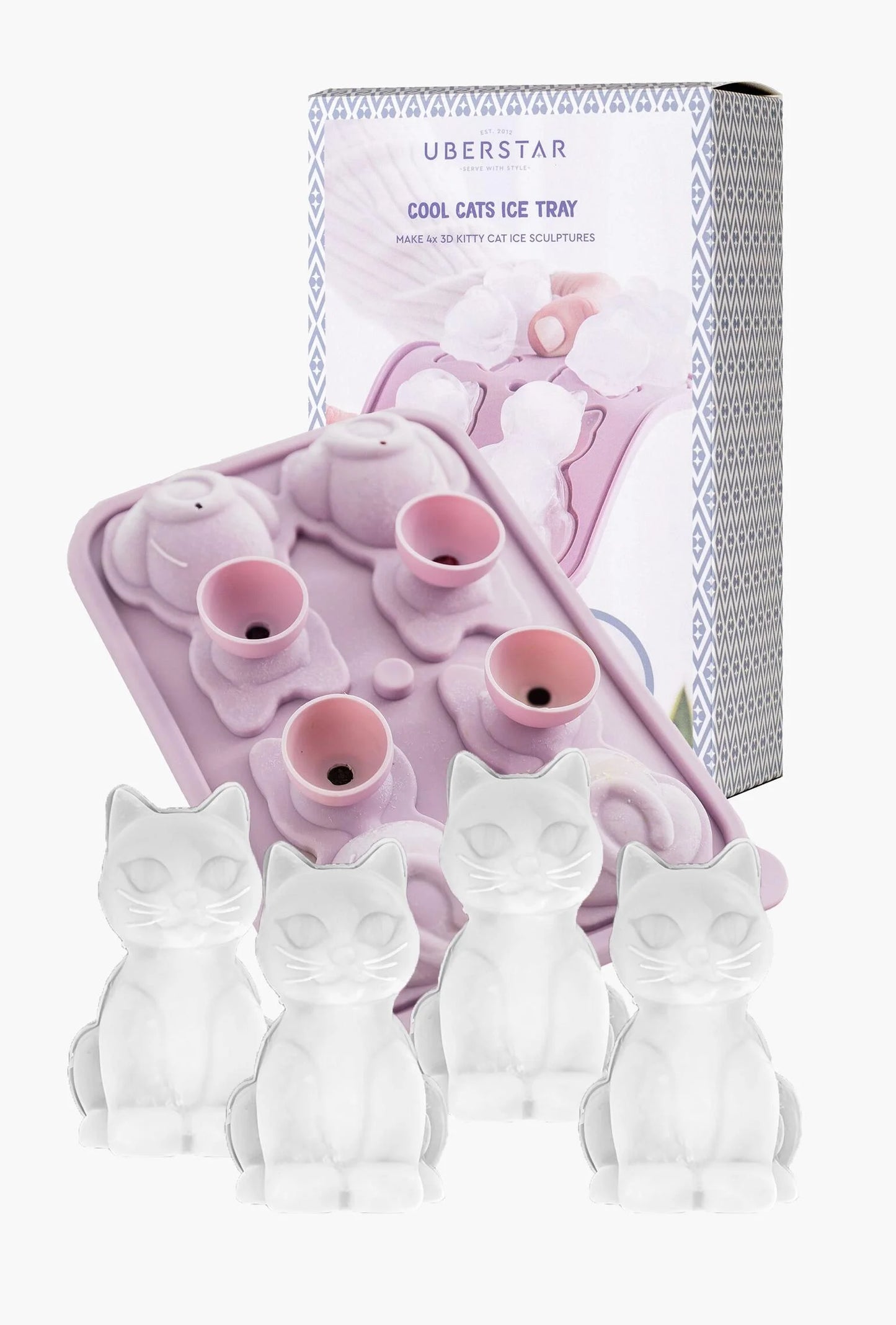UBERSTAR -  Cool Cats Ice Tray