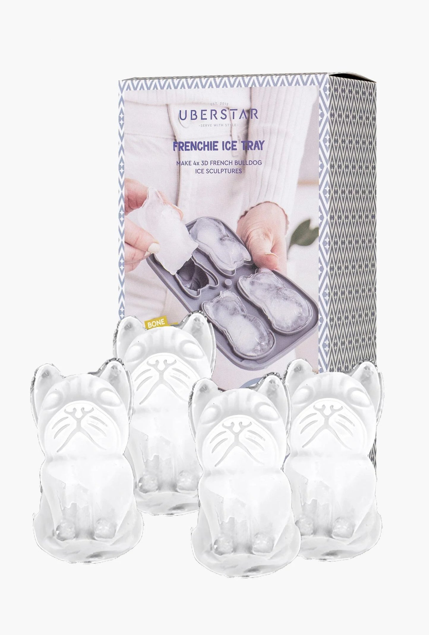 UBERSTAR - Frenchie Dog Ice Tray