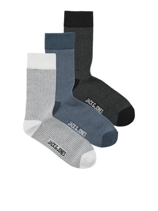 Jack & Jones - JACBRYAN BIRD EYE SOCKS 3 PACK SS26