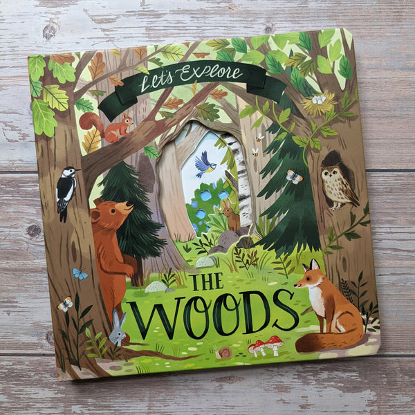 Let's Explore the Woods Book