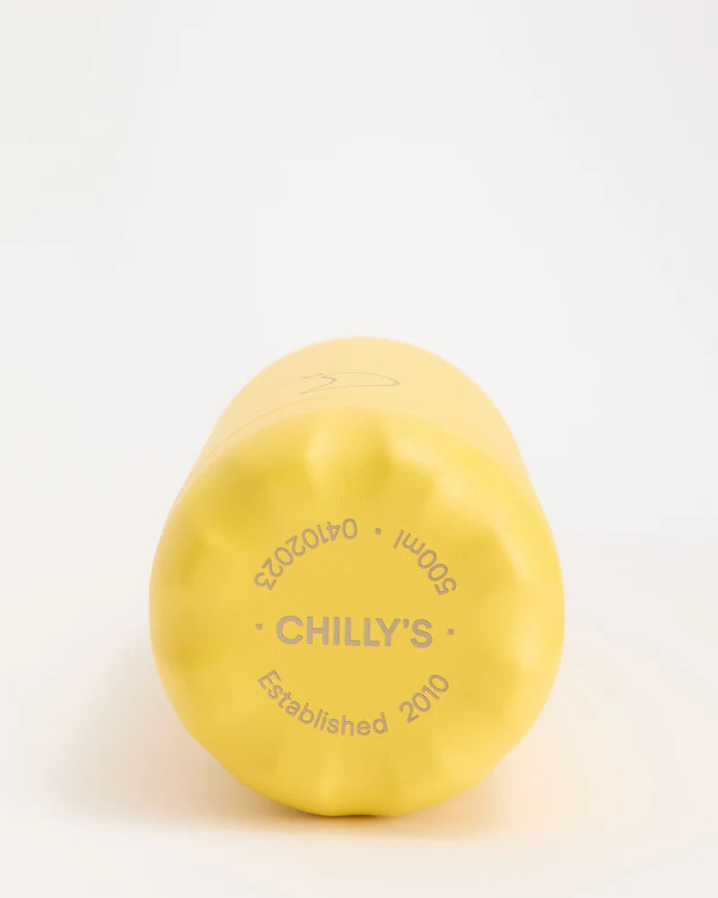 Chilly's - Matte Burnt Yellow Water Bottle
