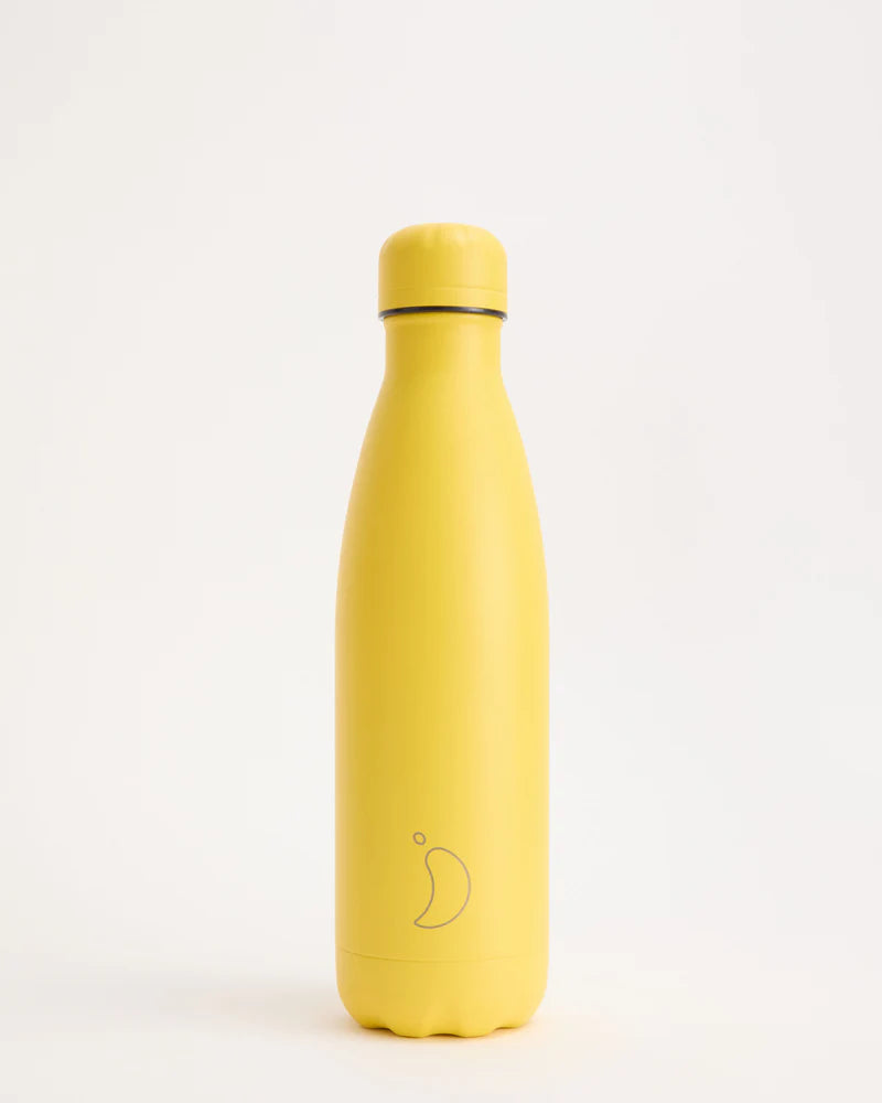 Chilly's - Matte Burnt Yellow Water Bottle