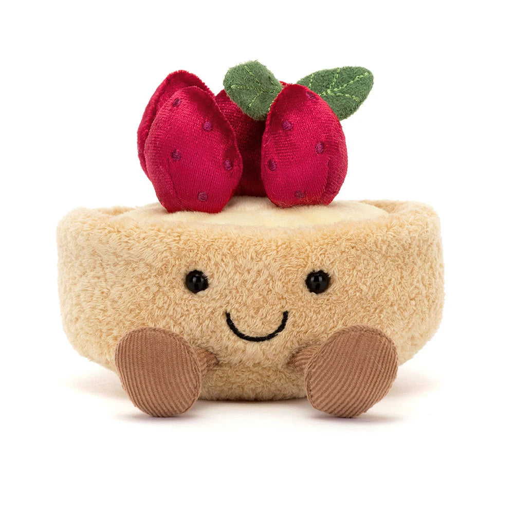 jELLYCAT Amuseables Fleurette Tarte Aux Fraises