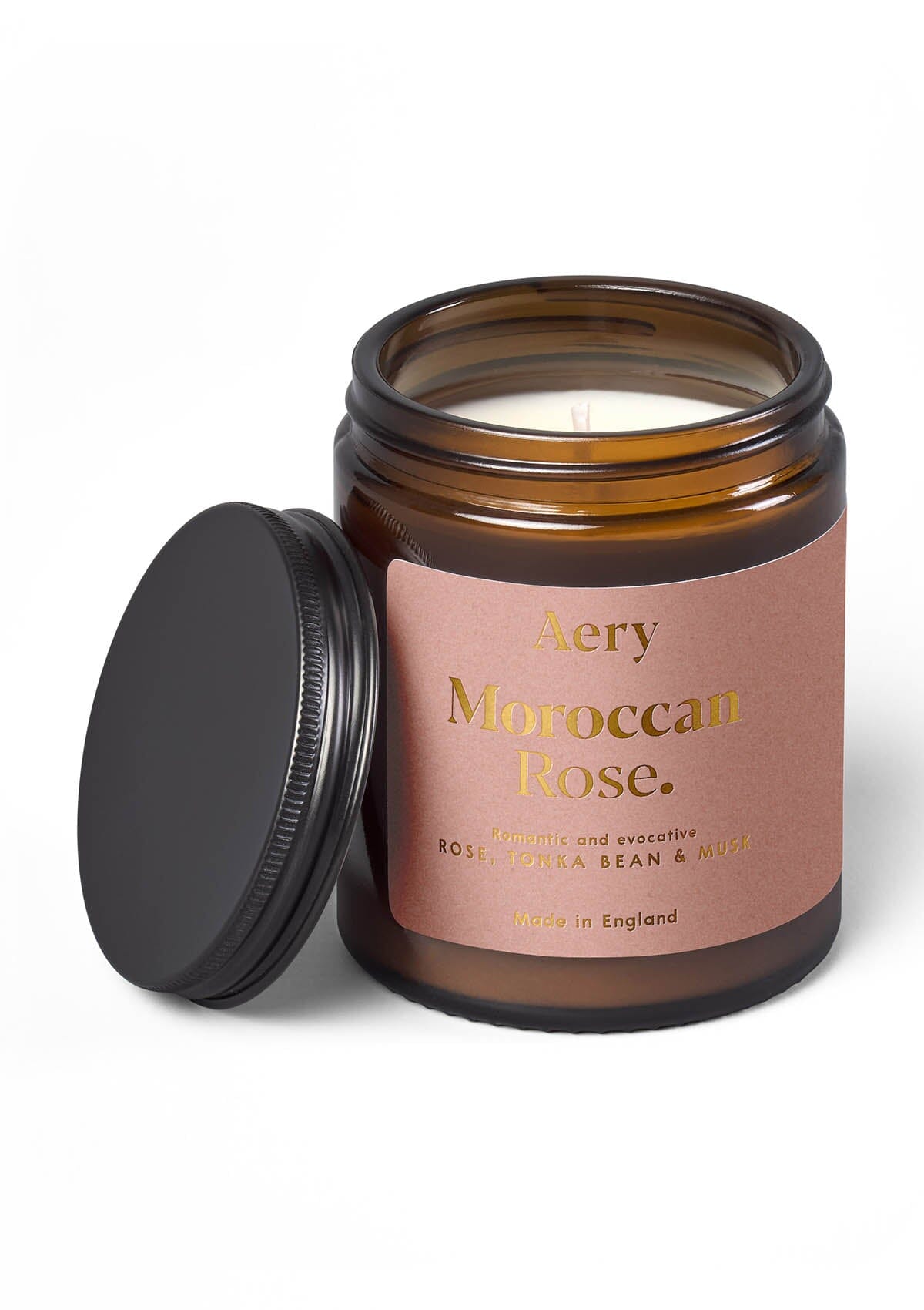 Aery Scented Jar Candle - Moroccan Rose