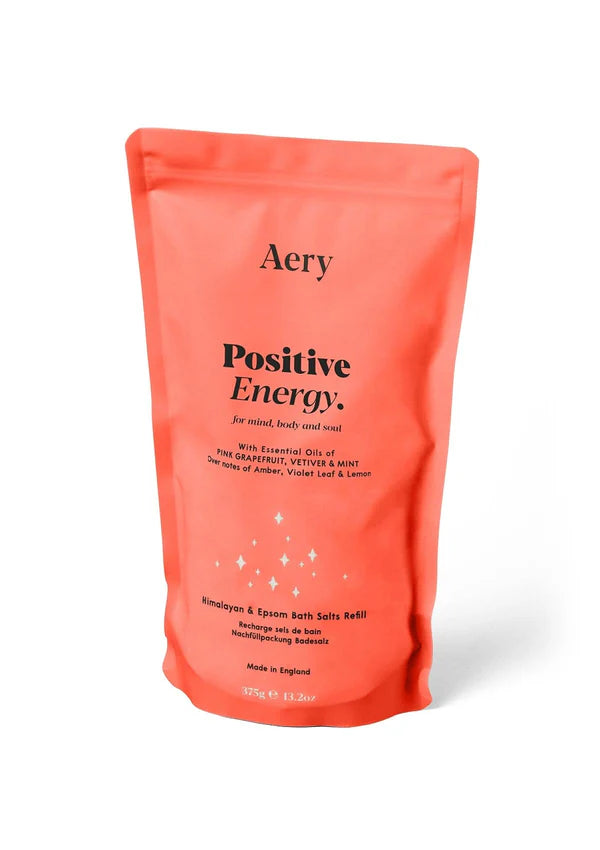 Aery Positive Energy Bath Salts Refill - Grapefruit Vetiver & Mint