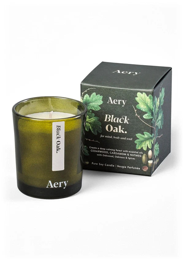 Aery - Black Oak Travel Scented Candle