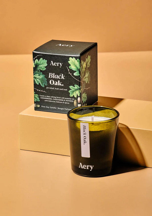 Aery - Black Oak Travel Scented Candle