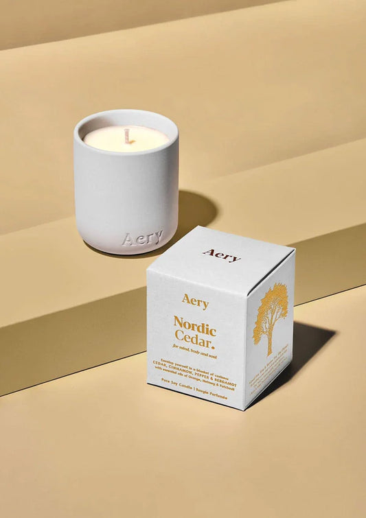 Aery - Nordic Cedar Travel Scented Candle