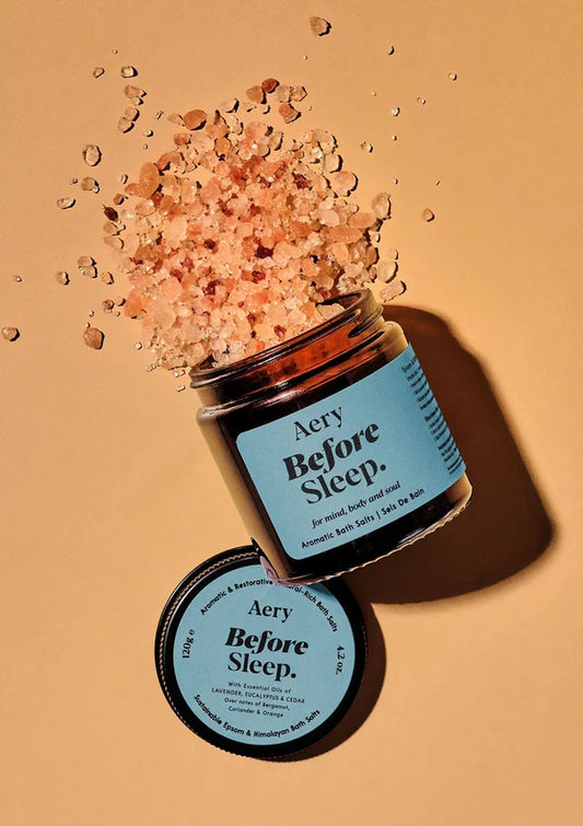 Aery Before Sleep Mini Bath Salts - Lavender Eucalyptus & Cedar