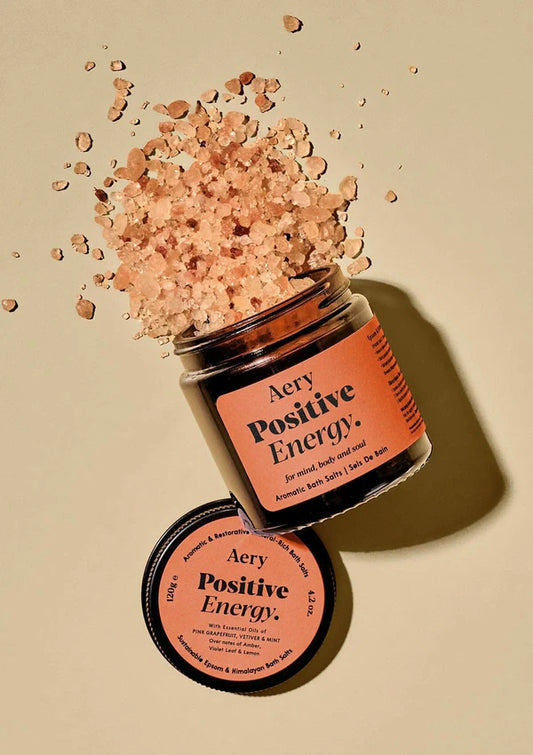 Aery Positive Energy Mini Bath Salts - Grapefruit Vetiver & Mint