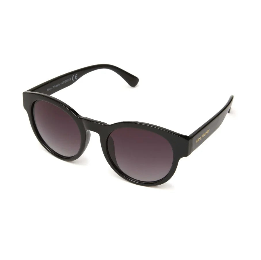 Alice Wheeler - Monaco - Black Sunglasses