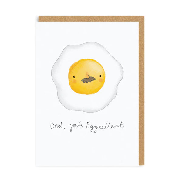 Dad You're Eggcellent Card