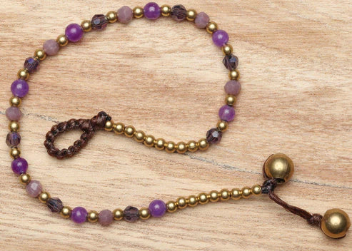 Rigtig Anxiety Crystal Healing Bracelet - Amethyst