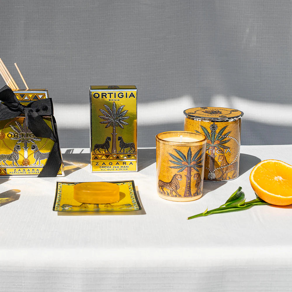 Ortigia Zagara Decorated Candle