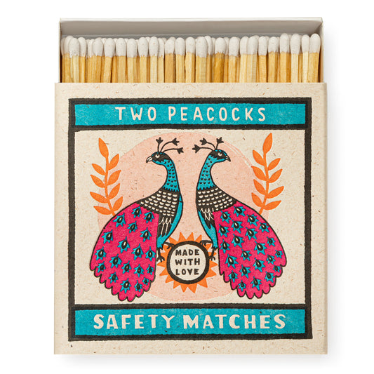 Two Peacocks Luxury Matches
