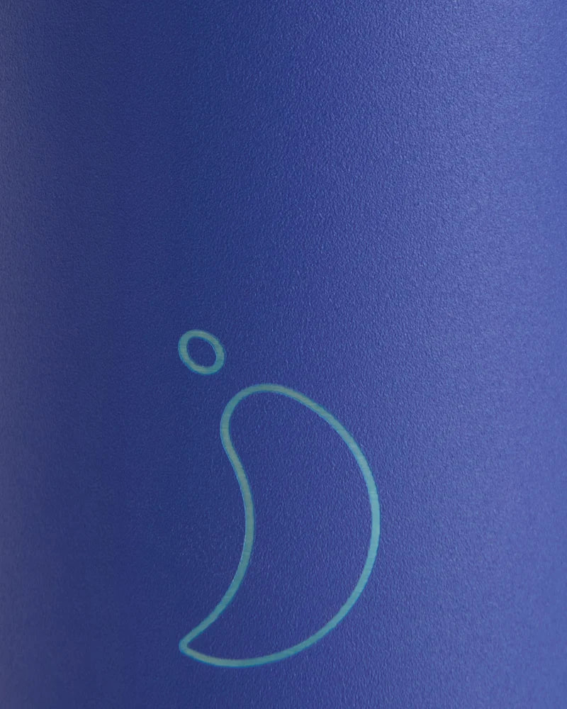 Chilly's - Matte Blue Water Bottle