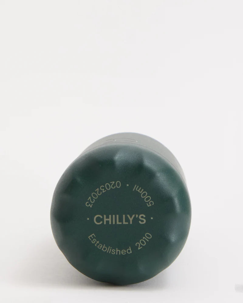 Chilly's - Matte Green Water Bottle
