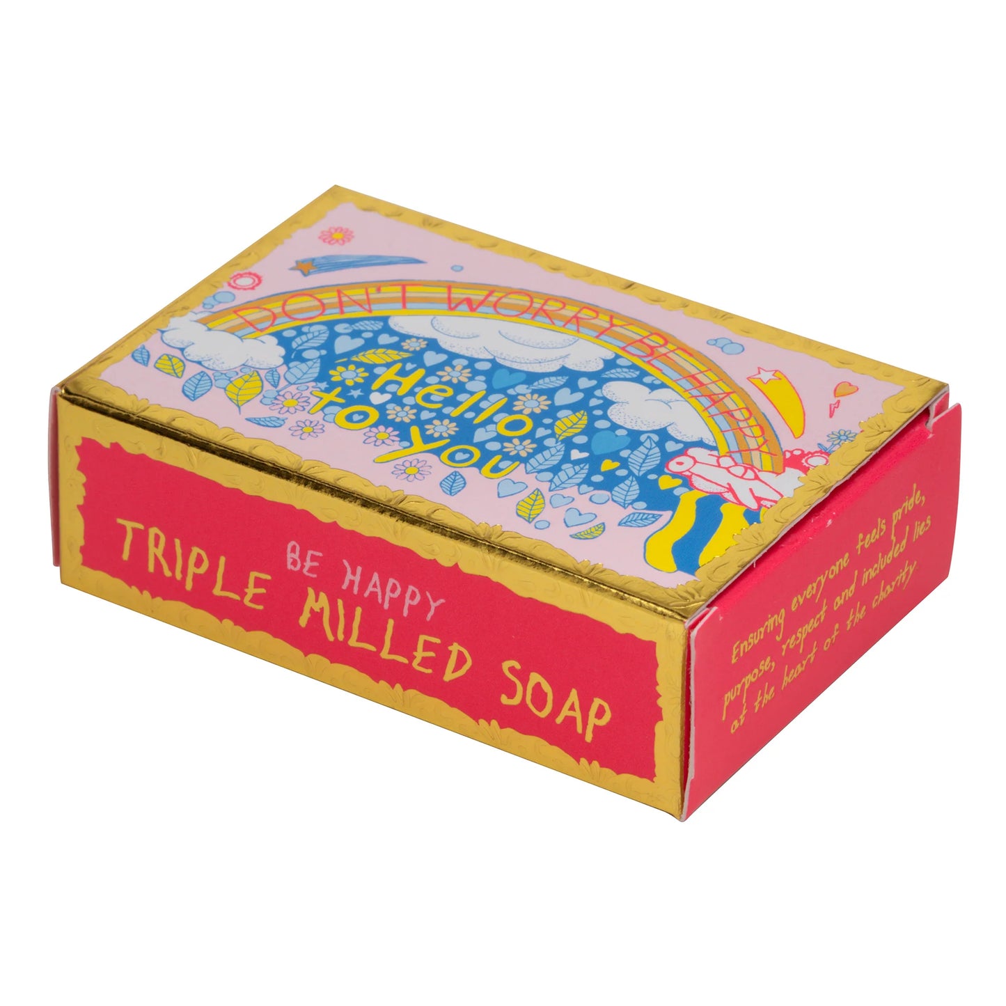 Arthouse Unlimited Triple Milled Plant Soap -  Be Happy