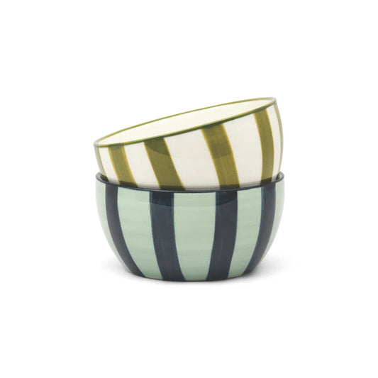 Here's how - The Bella Assorted Dipping Bowls (Green & Blue)