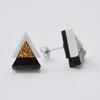 Esoteric London BLOCK & SHADOW GEOMETRIC STUD EARRINGS