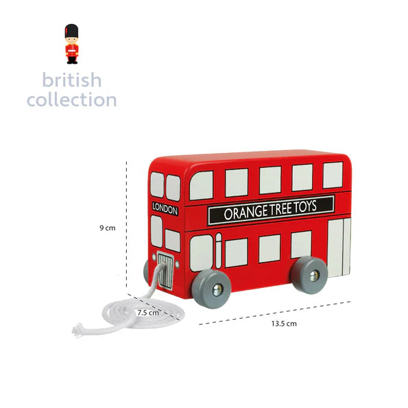 London Bus Pull Along