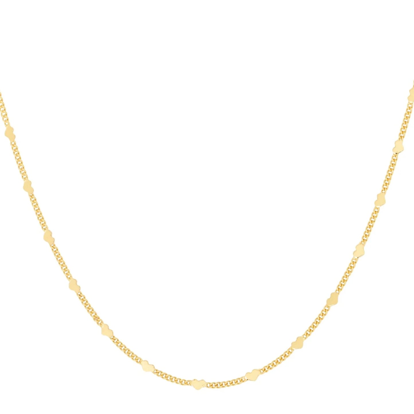 Vurchoo Heart Dainty Chain Gold - Trinidad & Tobago