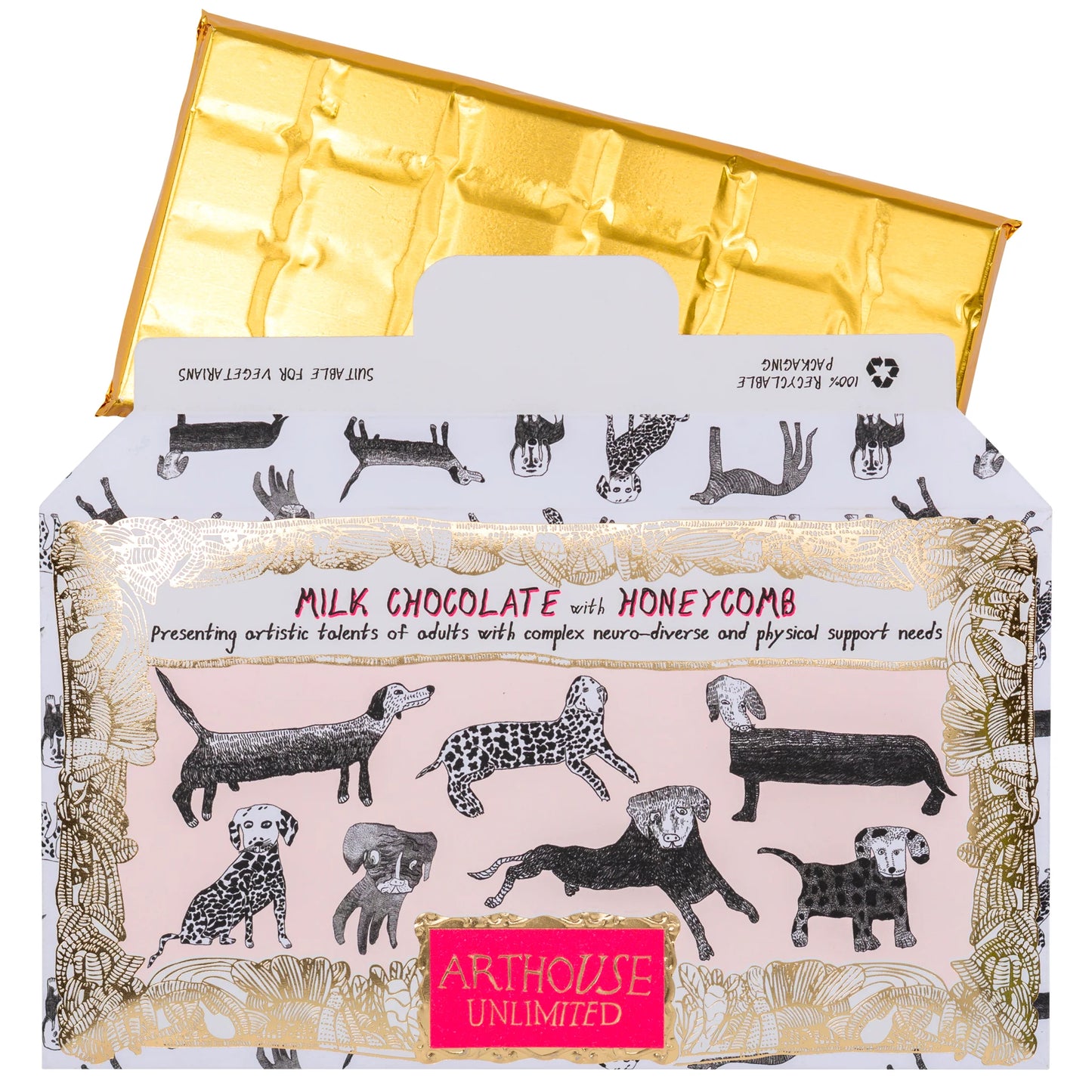 Arthouse Unlimited Chocolate - Milk Chocolate & Honeycomb