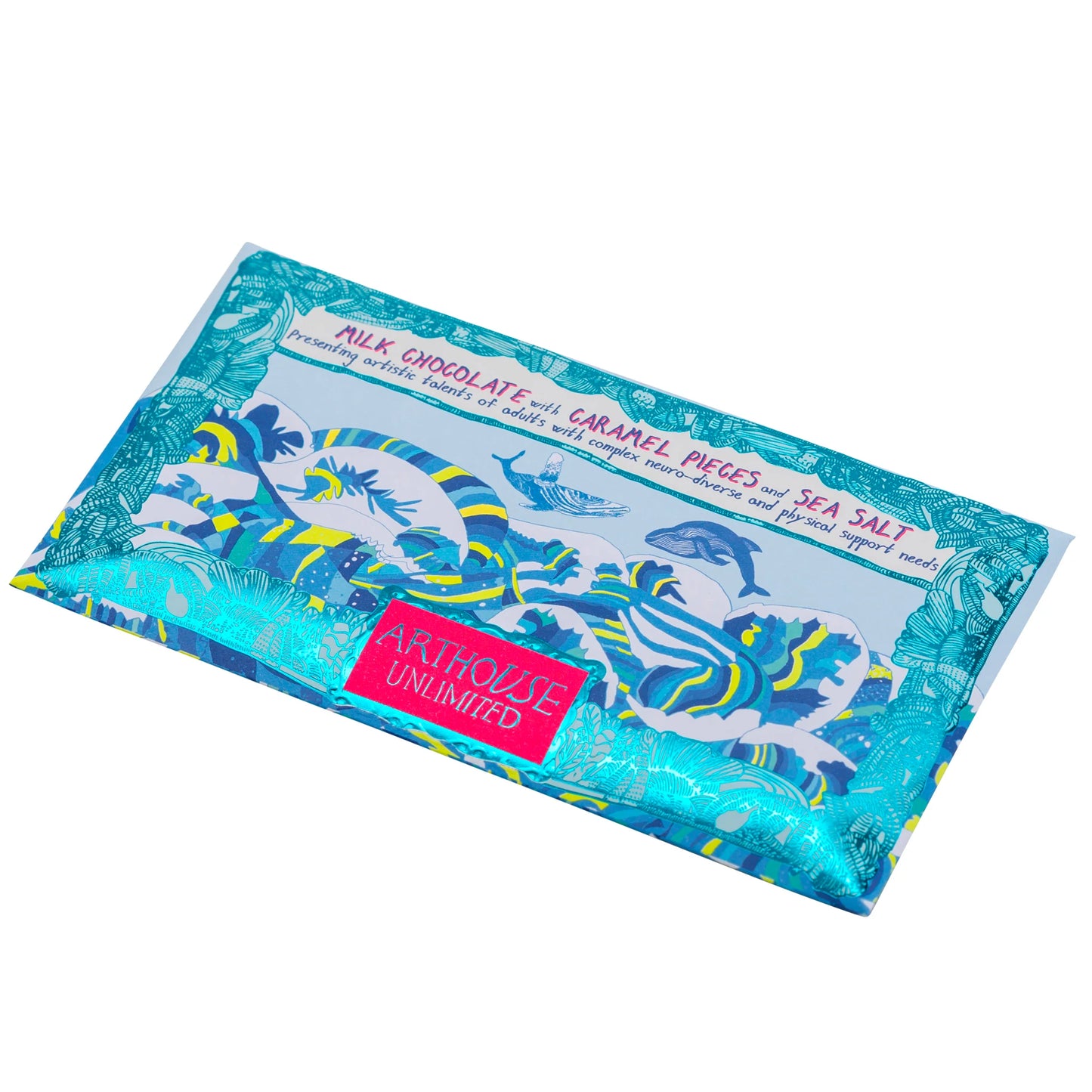 Arthouse Unlimited Chocolate - Milk Chocolate / Caramel Pieces & Sea Salt