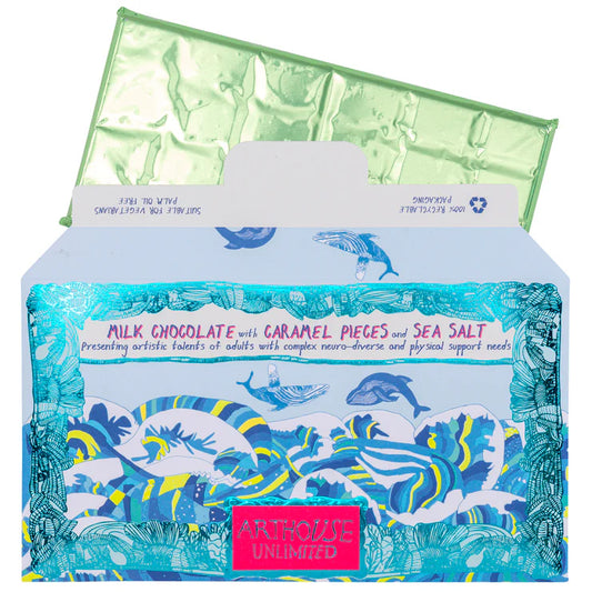 ARTHOUSE Unlimited - Milk Chocolate Bar with Caramel & Sea Salt