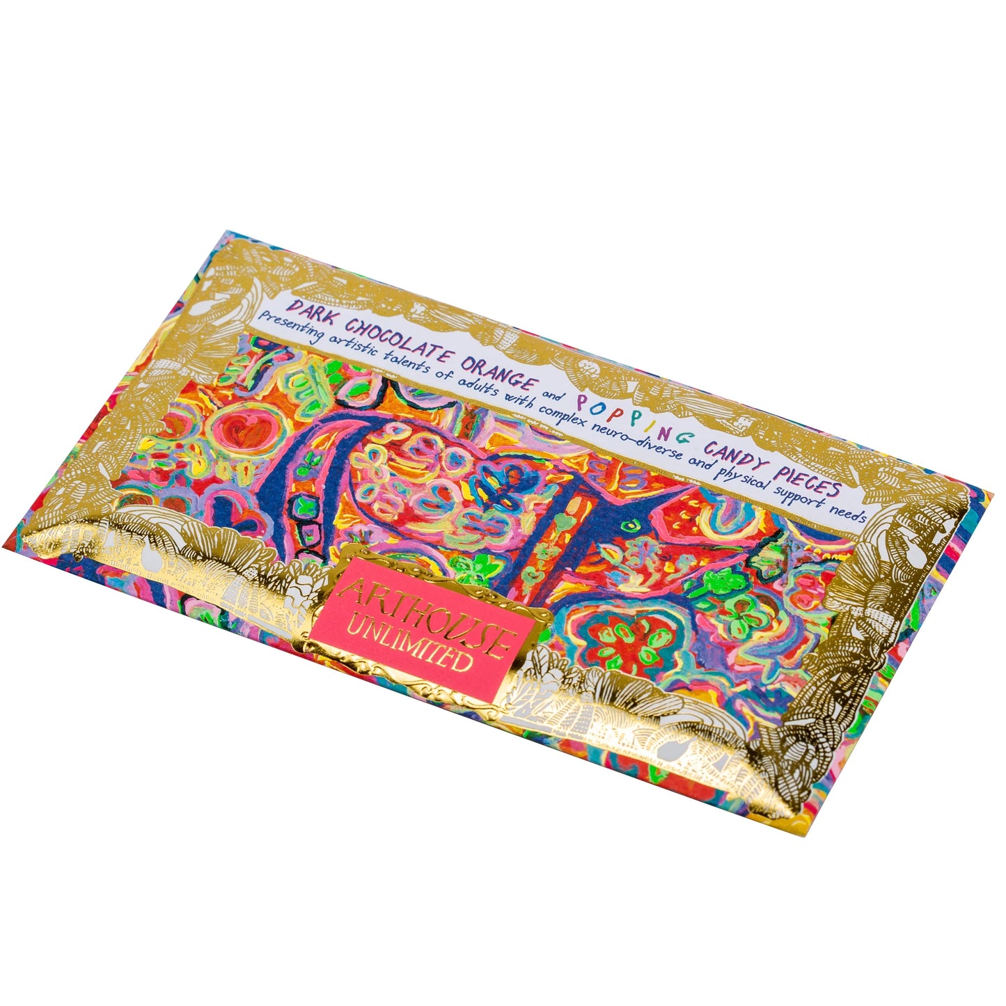 Arthouse Unlimited Chocolate - Dark Chocolate / Orange & Popping Candy