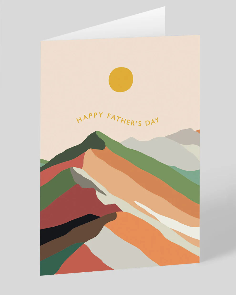 Mountains Father's Day Card
