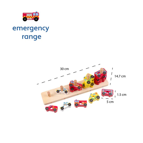 Orange Tree Toys - Emergency Services Counting Game