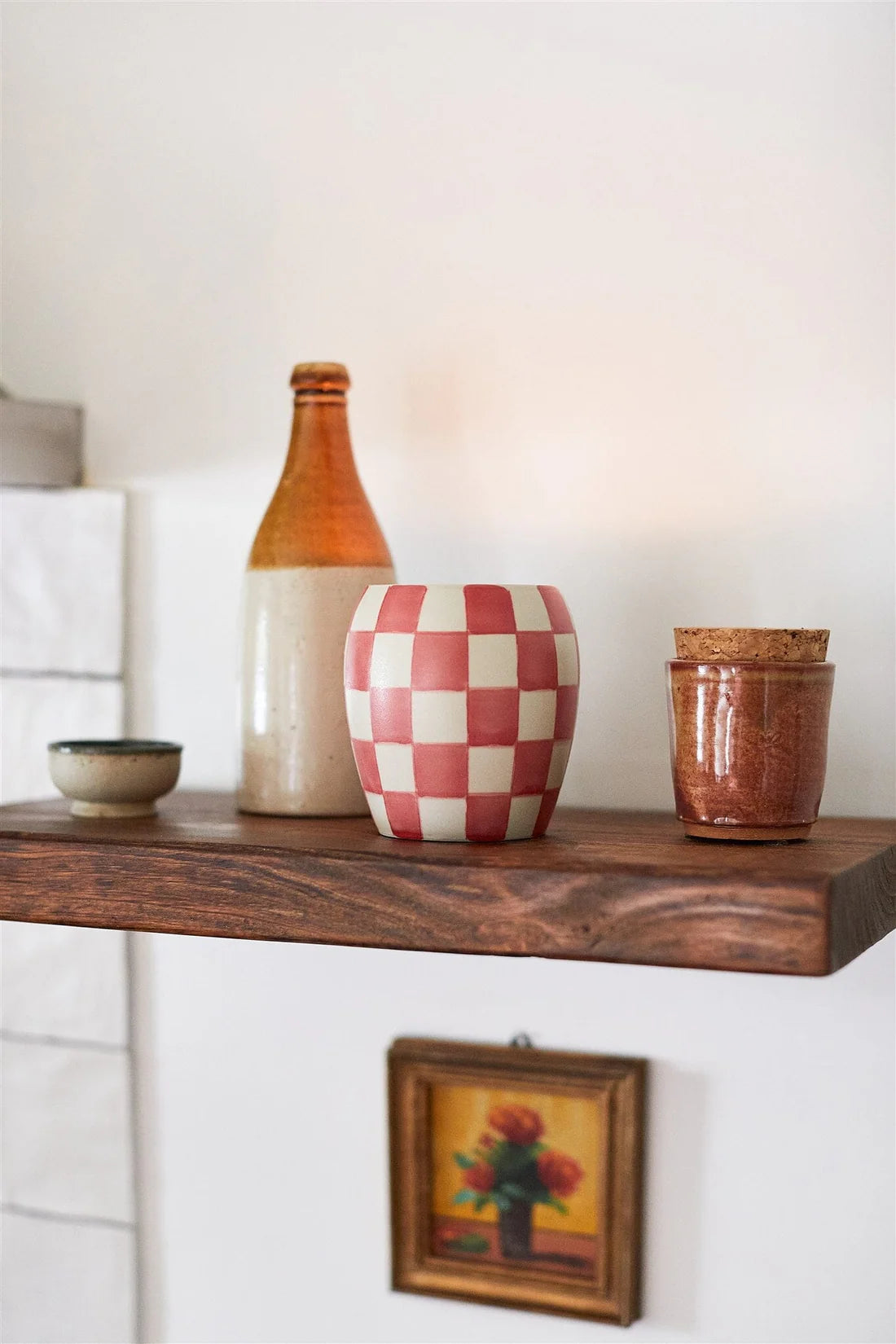Paddywax Checkmate Scented Candle - Rose + Santal