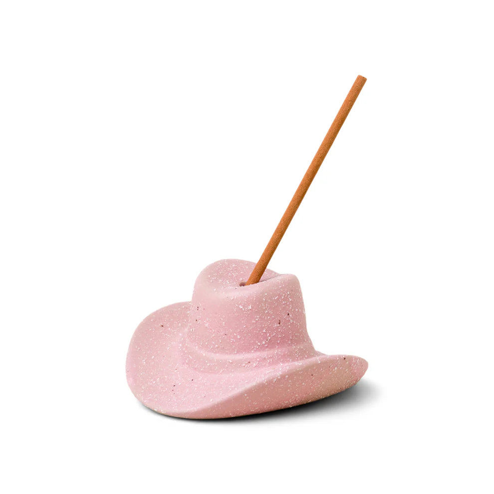 Paddywax  Cowboy Hat Incense Holder - Pink