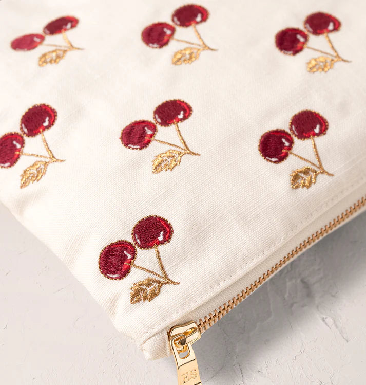 Elizabeth Scarlett - Cherries Everyday Pouch