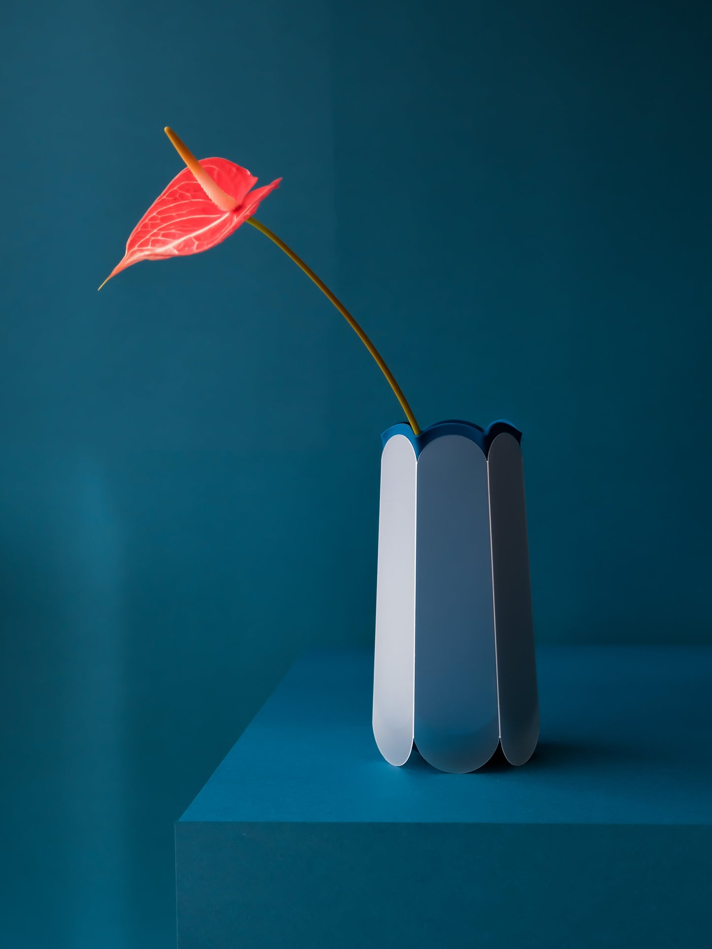 POTR Origami Letter Box Vase - Indigo