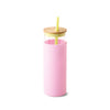 Eco-Friendly Glass Tumbler - Pink