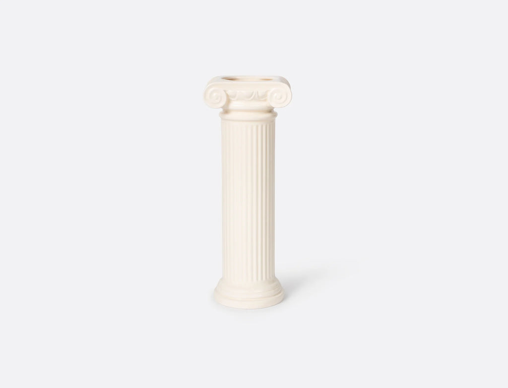 Athena White Vase