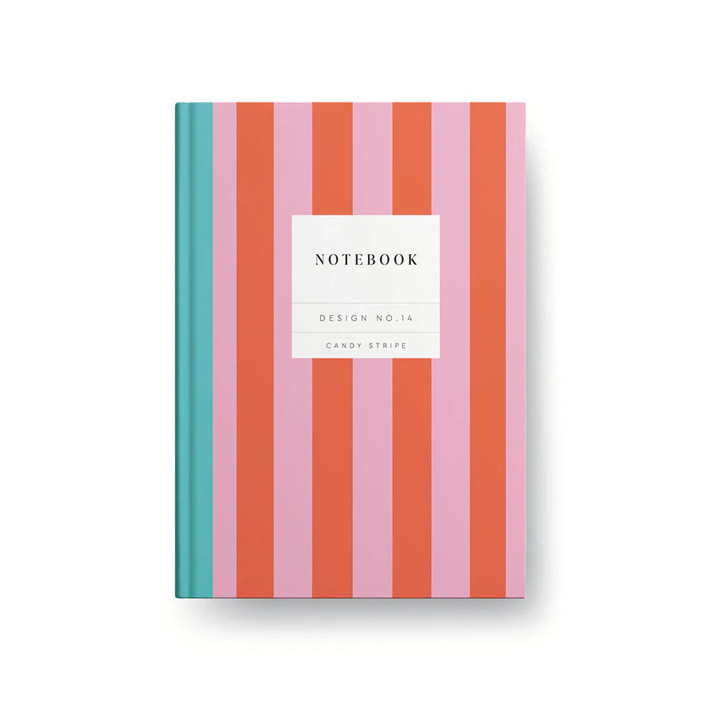 Hardback Notebook Design No.14 - Candy Stripe