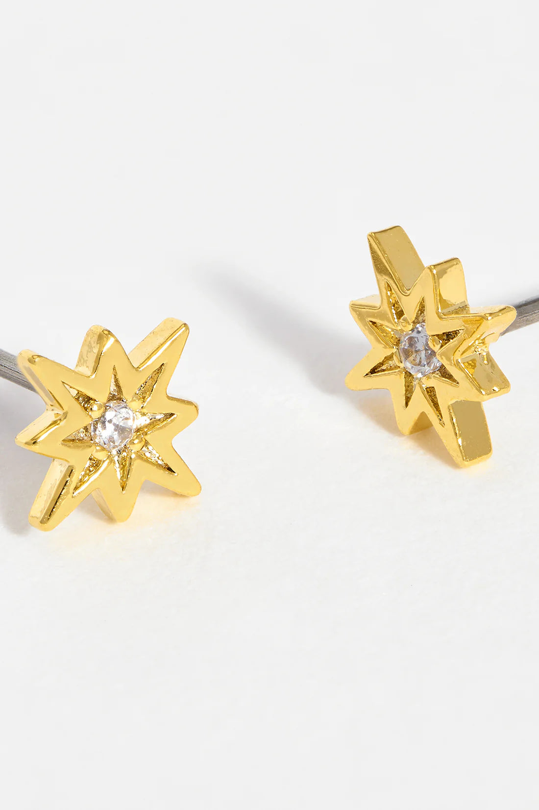 Estella Bartlett North Star CZ Studs - Gold Plated