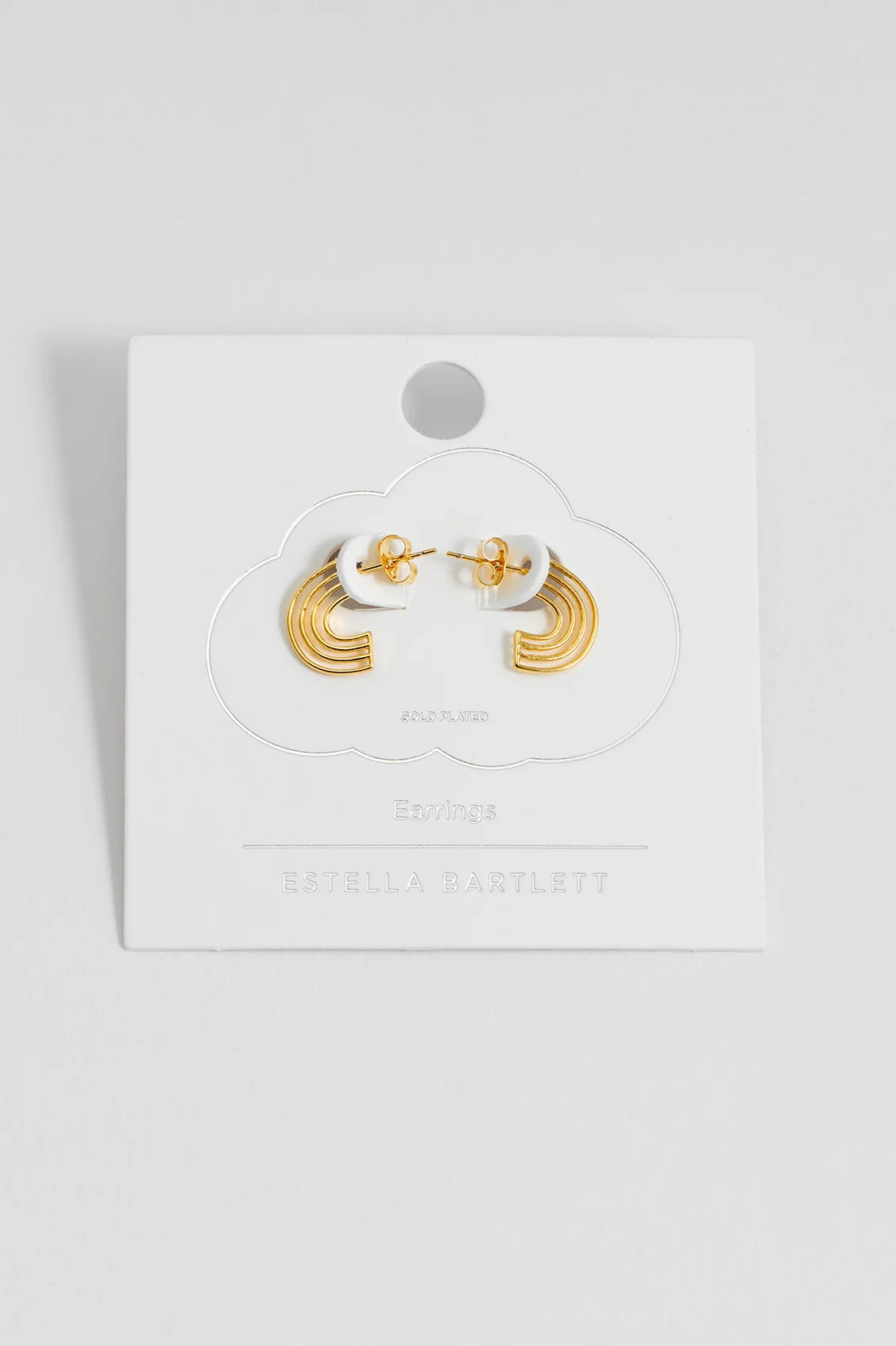 Estella Bartlett - Rainbow Hoop Earrings