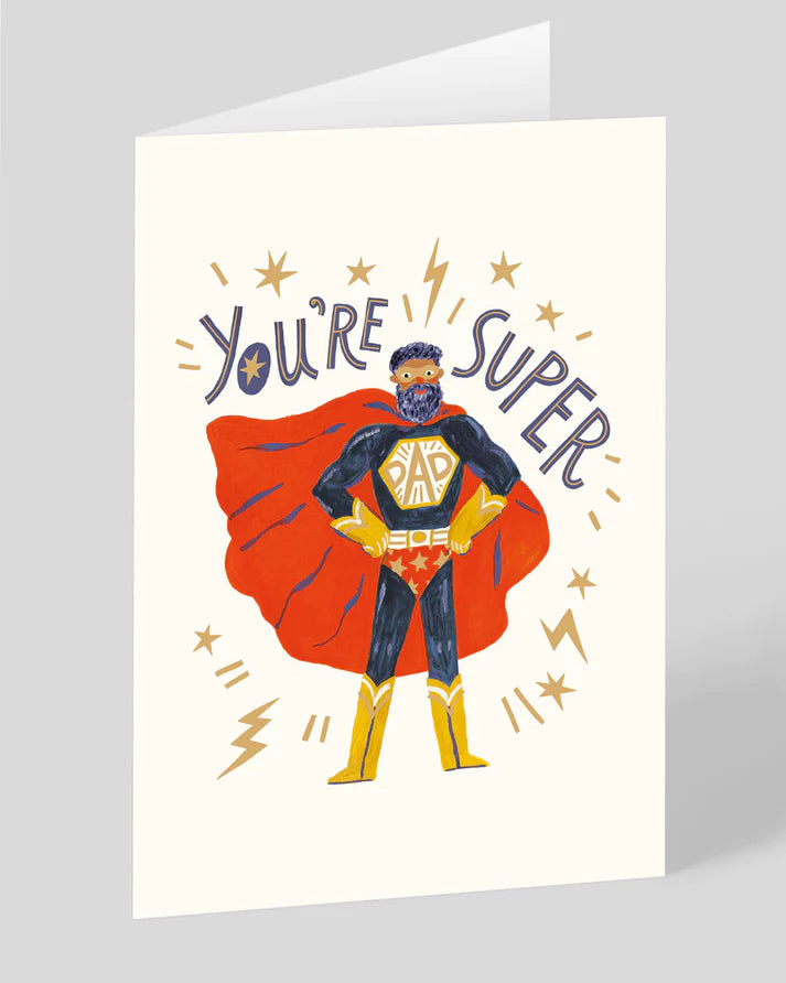 You're Super Dad Card