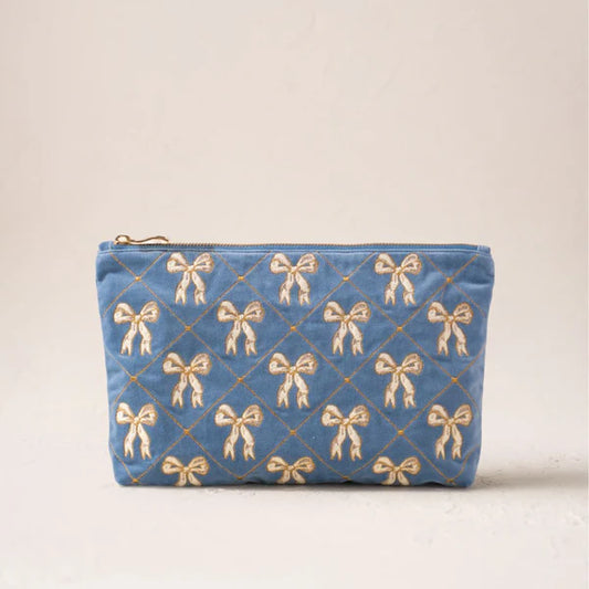 Elizabeth Scarlett - Lattice Bows Everyday Pouch