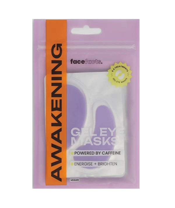 FaceFacts - Awakening Caffeine Gel Eye Masks