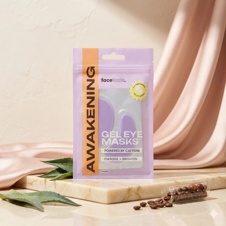 FaceFacts - Awakening Caffeine Gel Eye Masks