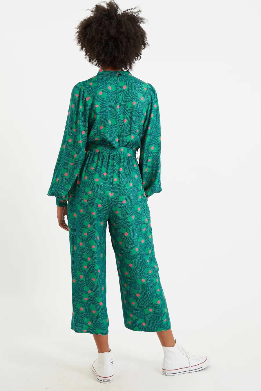 Louche London Gayane Bauhaus Abstract Jumpsuit