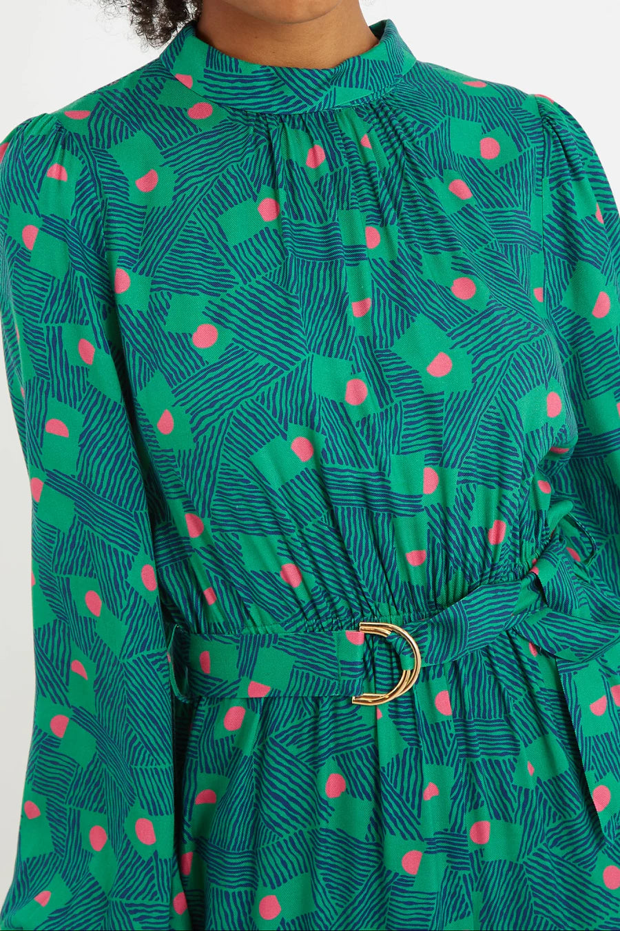 Louche London Gayane Bauhaus Abstract Jumpsuit